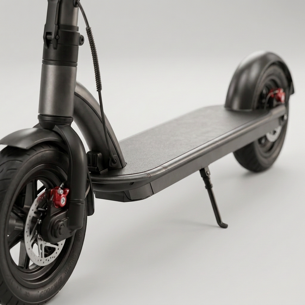 Roadblade's ultra-thin deck with an illuminated battery indicator